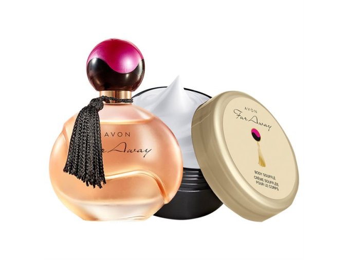 AVON Far Away EDP 50ml + Tělový krém Far Away