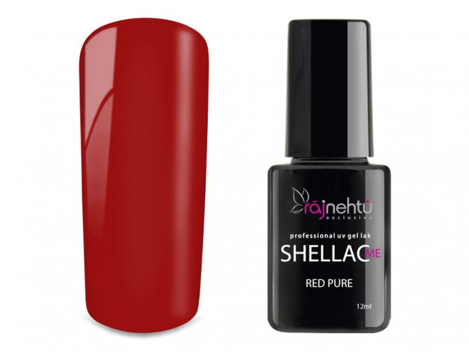 UV gel lak Shellac Me 12ml - Red Pure