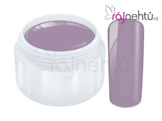 Ráj nehtů Barevný UV gel PASTEL - Amethyst 5ml