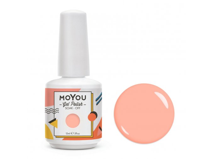 MoYou Premium Gel lak - Tickled Pink 15ml