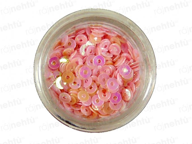 Zdobenie na nechty, kolieska (duté) CDčka - ružové