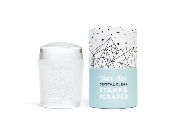 MoYou pečiatka na nechty XL - Crystal Clear