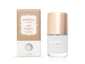 Pečiatkovací lak na nechty - Snowflake 9 ml