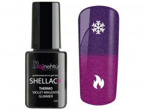 UV gel lak Shellac Me Thermo 12ml - Violet-Magenta Glimmer