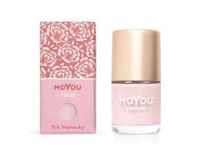 MoYou Pečiatkovací lak na nechty - Pink Wednesday 9ml