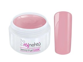 Raj nechtov Farebný UV gél CLASSIC - Baby Pink 5ml