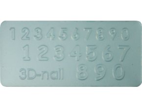 3D Šablóna - Number