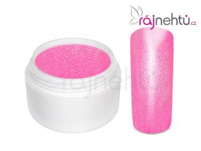 Farebný UV gél GLIMMER - Neon Pink - 5ml