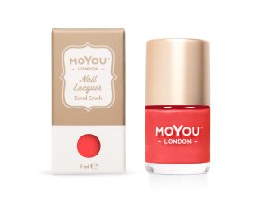 Pečiatkovací lak na nechty - Coral Crush 9 ml