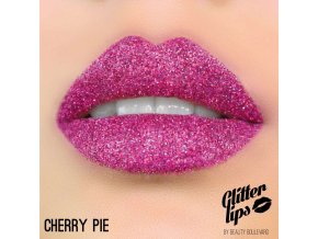 Glitter Lips, vodoodolné trblietky na pery - Cherry Pie 3,5ml