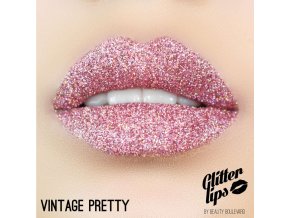 Glitter Lips, vodoodolné trblietky na pery - Vintage Pretty 3,5ml