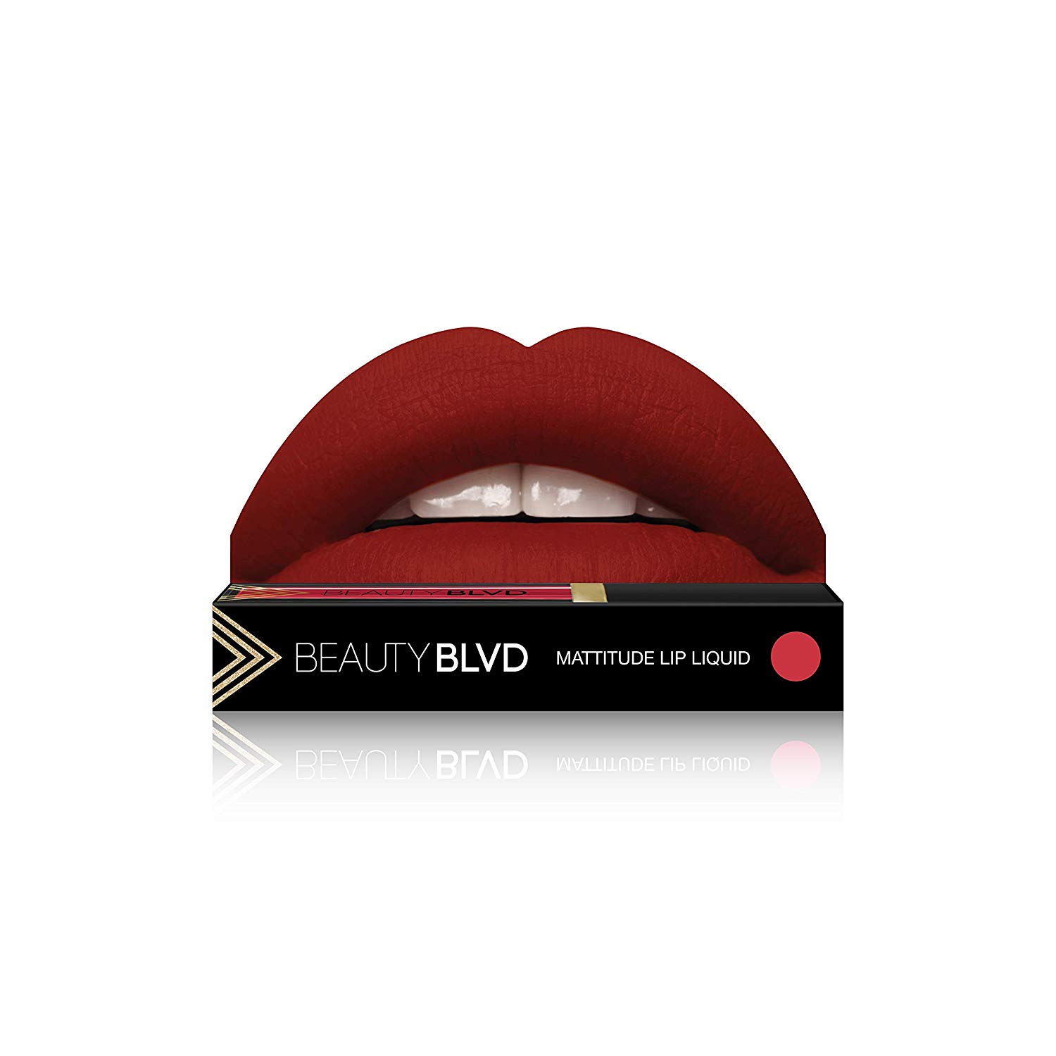 Beauty Boulevard Rúž Mattitude Lip Liquid - Damn Fine