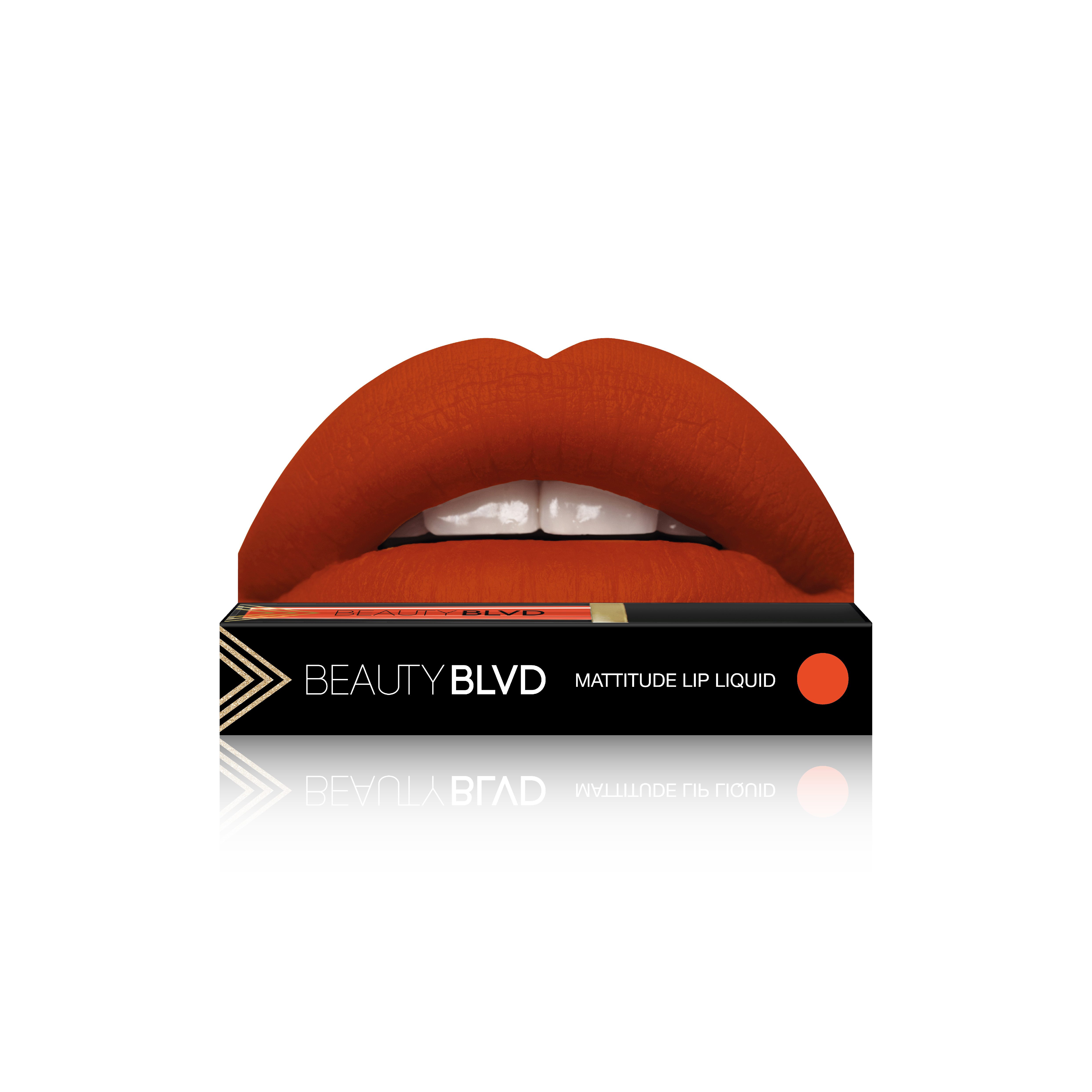E-shop Beauty Boulevard Rúž Mattitude Lip Liquid - Rapid Fire