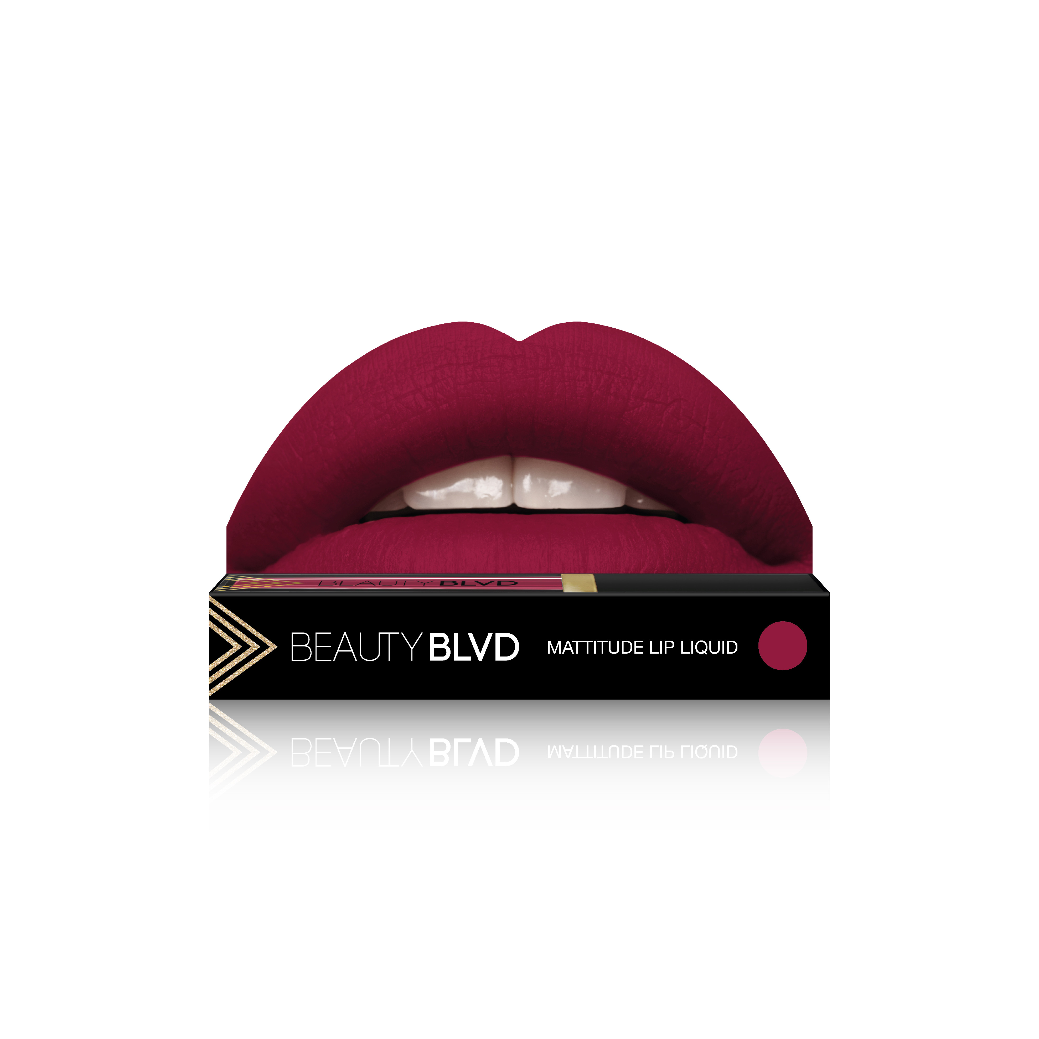 Beauty Boulevard Rúž Mattitude Lip Liquid - Secret Passage