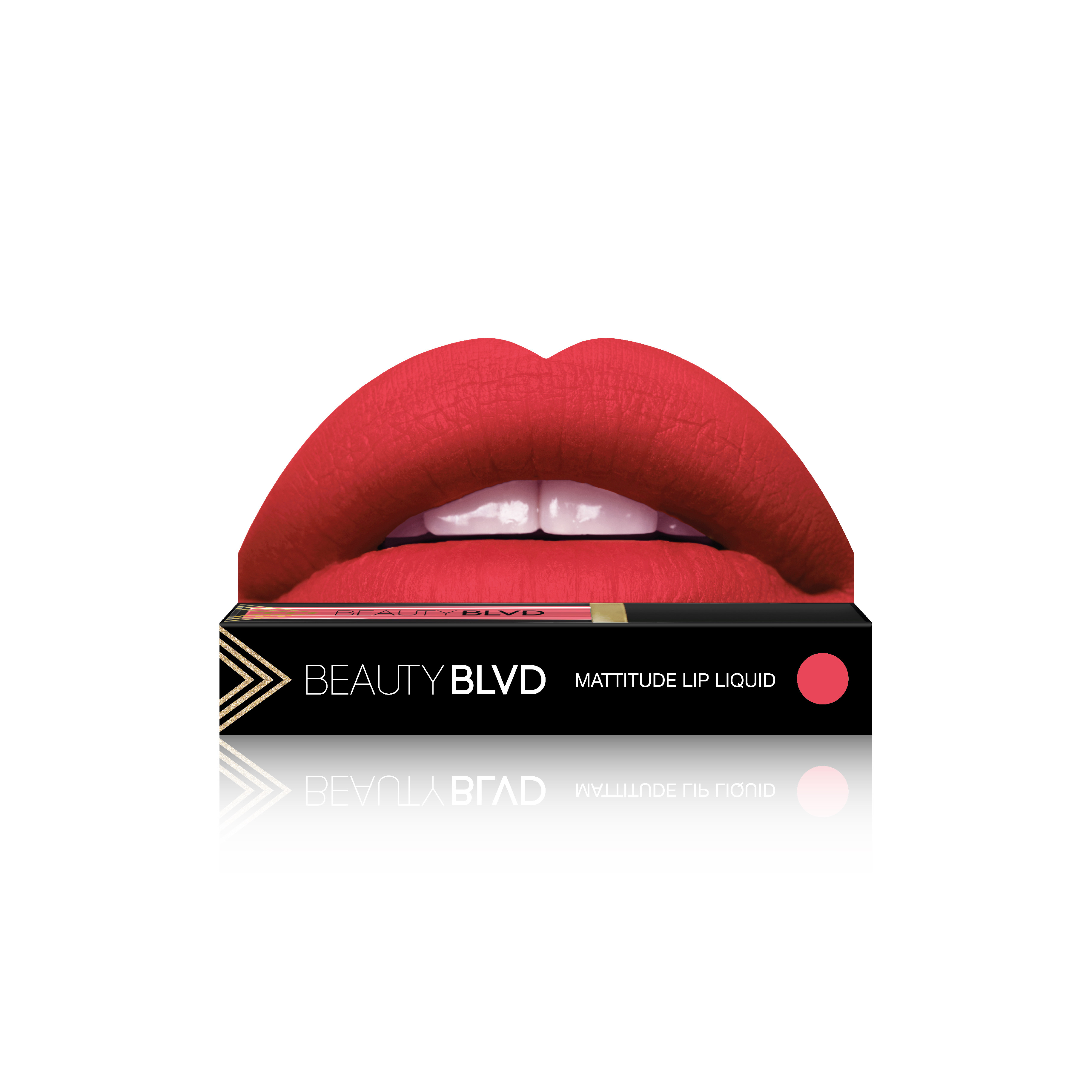 E-shop Beauty Boulevard Rúž Mattitude Lip Liquid - Tansy