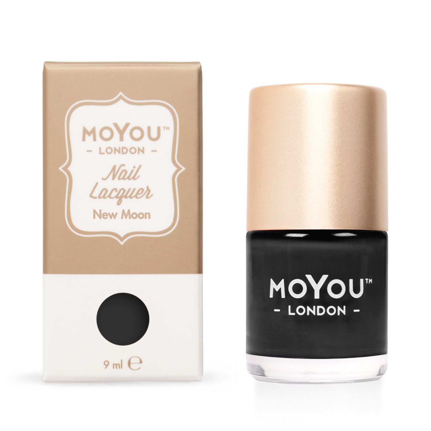 MoYou Pečiatkovací lak na nechty - New Moon 9 ml