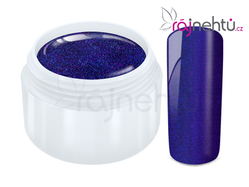 E-shop Ráj nehtů Barevný UV gel FLIPFLOP - Night Blue 5ml
