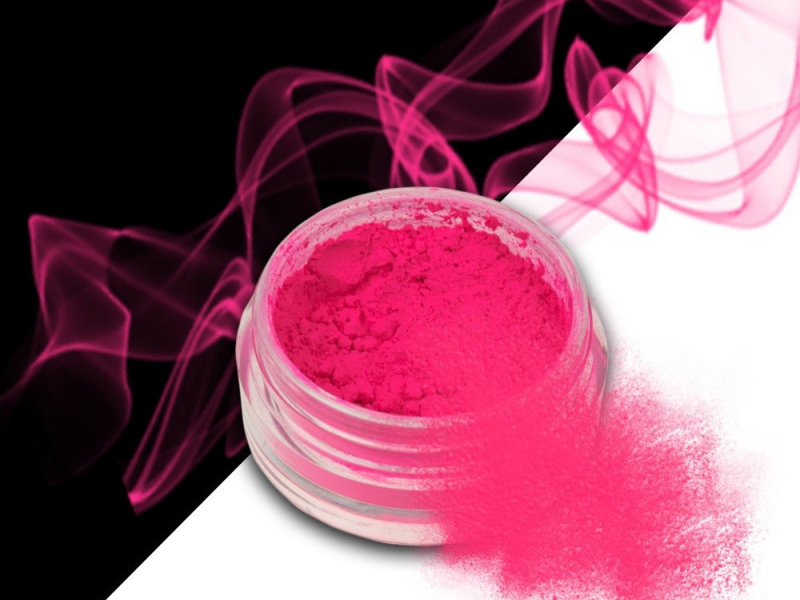 E-shop Ráj nehtů Smoke pigment - Neon Pink