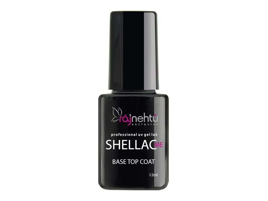 E-shop Ráj nehtů UV gel lak Shellac Me 12ml - Base Top Coat