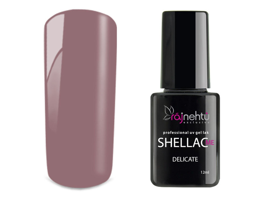 Ráj nehtů UV gel lak Shellac Me 12ml - Delicate