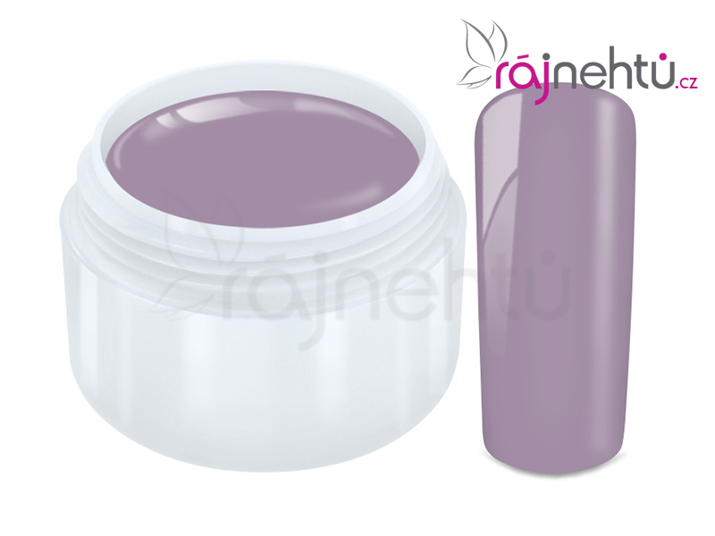 E-shop Ráj nehtů Barevný UV gel PASTEL - Amethyst 5ml