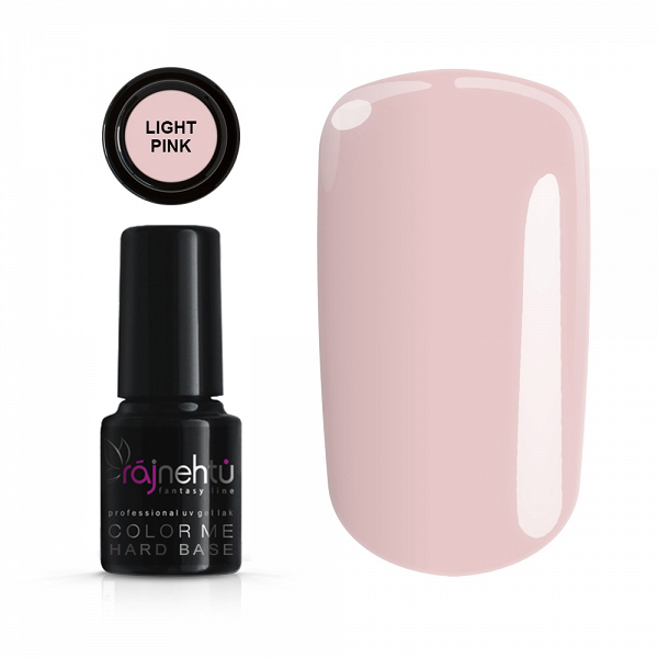 E-shop Ráj nehtů Fantasy line UV gel lak Color Me 6g - Hard Base Light Pink