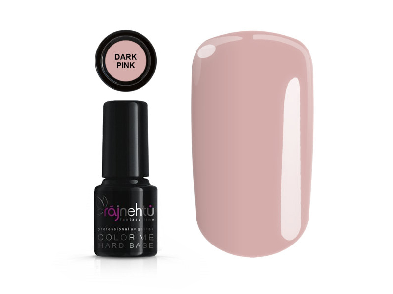 E-shop Ráj nehtů Fantasy line UV gel lak Color Me 6g - Hard Base Dark Pink