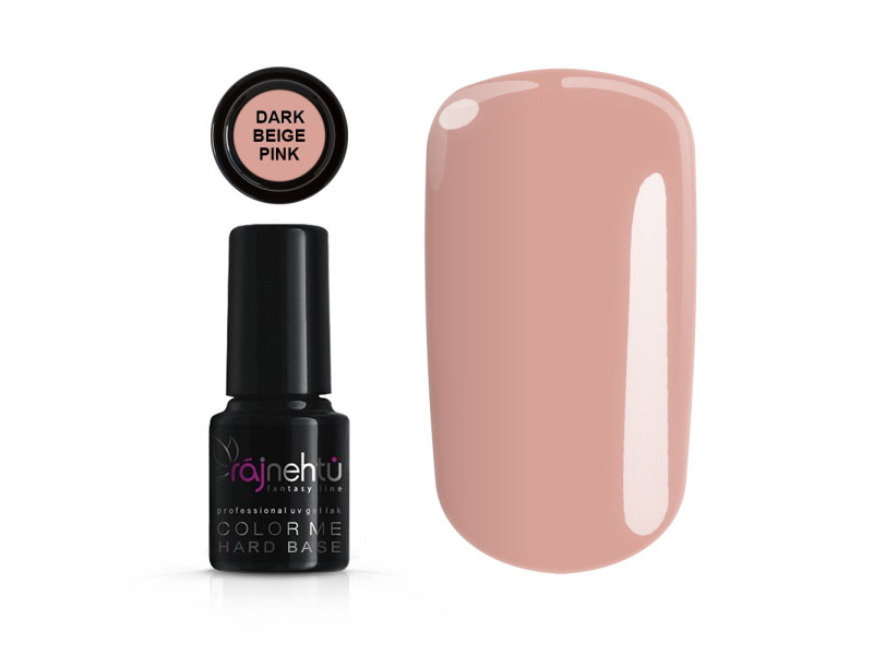 E-shop Ráj nehtů Fantasy line UV gel lak Color Me 6g - Hard Base Dark Beige Pink