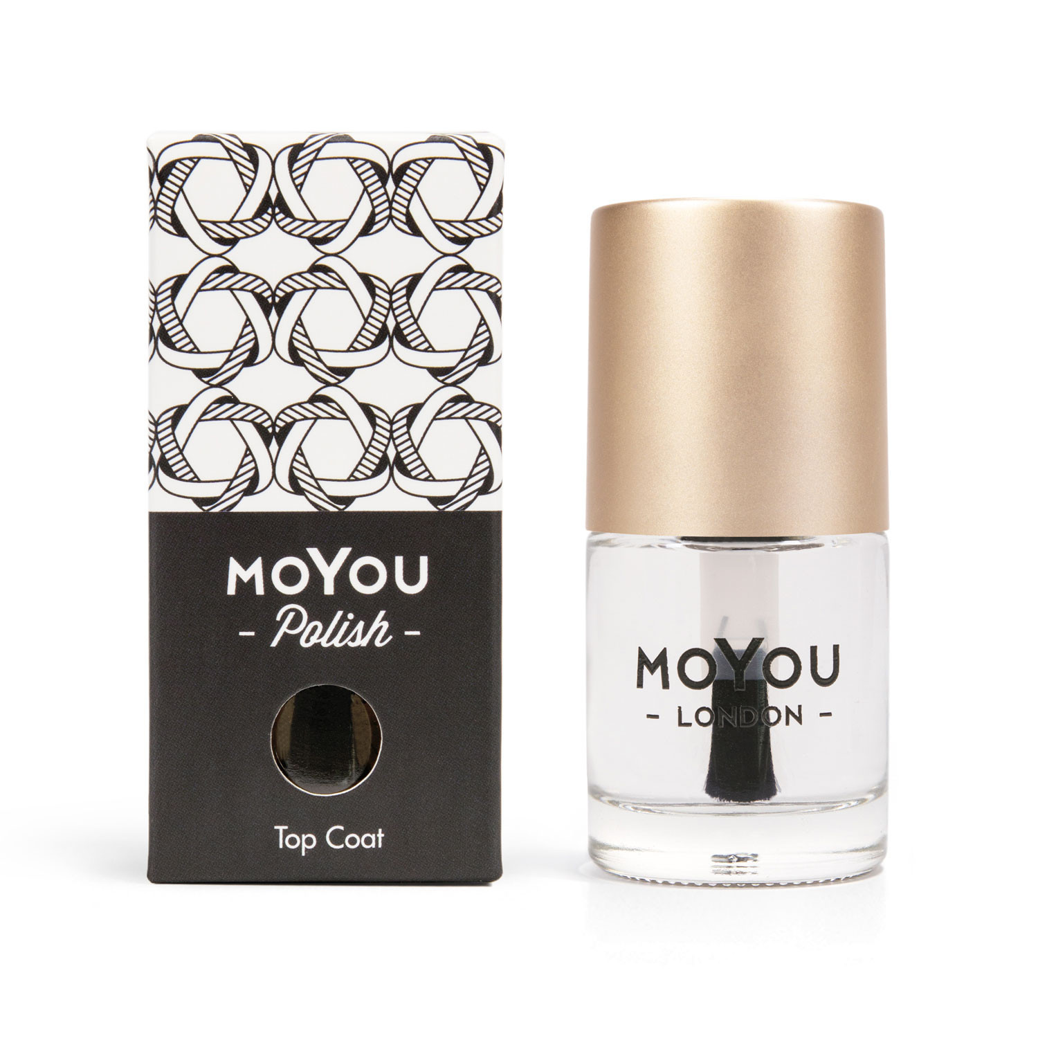 MoYou Razítkovací lak na nehty - Top Coat 10ml