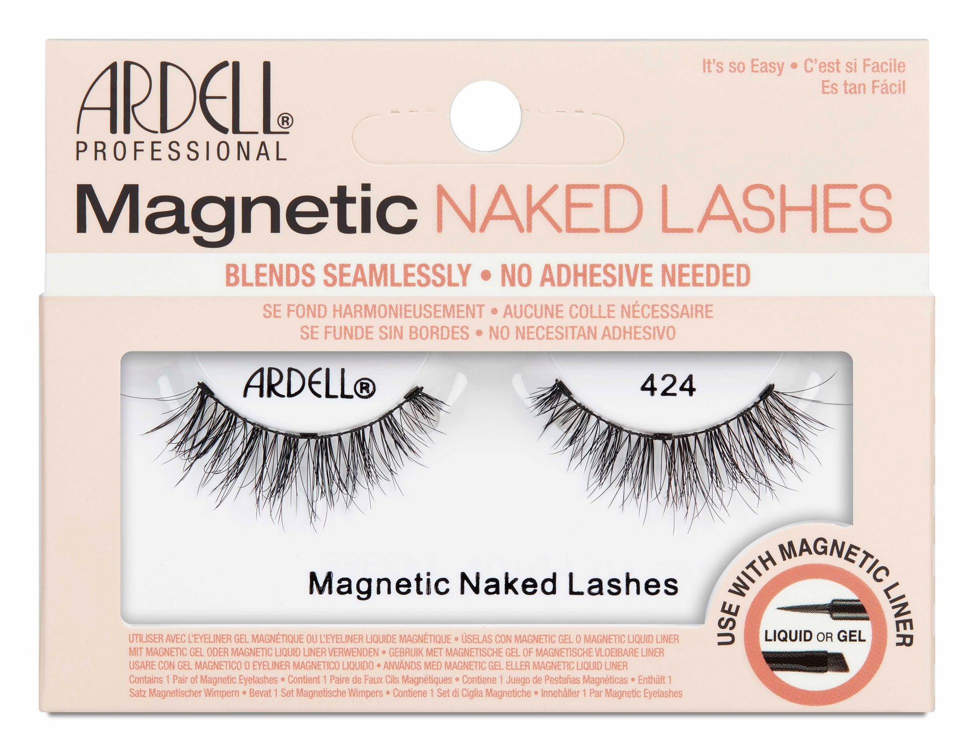 E-shop ARDELL Magnetické řasy single NAKED - typ 424