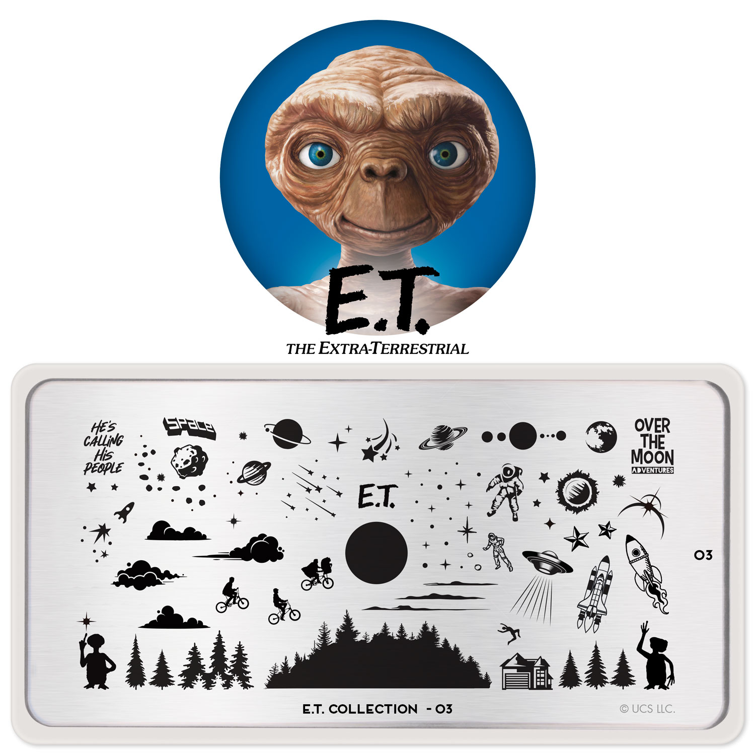 E-shop Image destička MoYou E.T. The Extra-Terrestrial 03