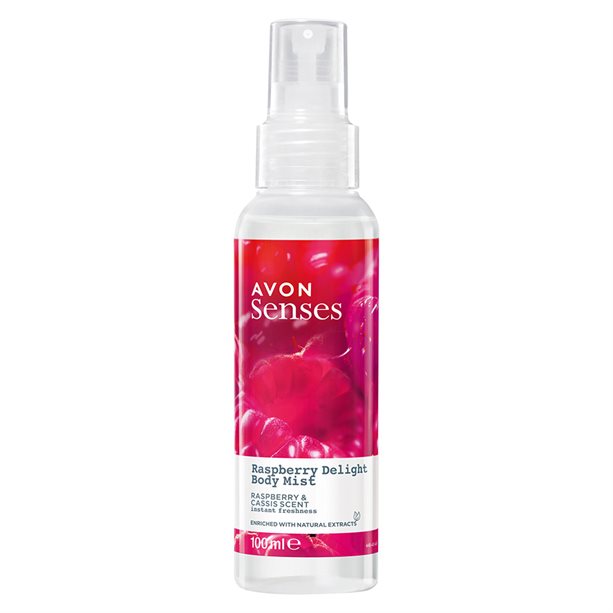 AVON Telový sprej Raspberry Delight 100ml