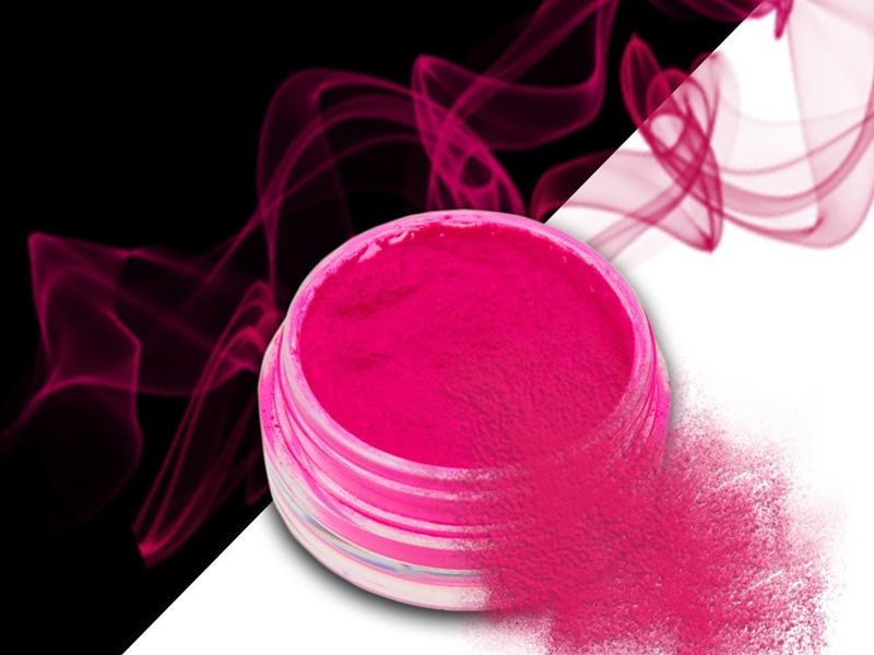 E-shop Ráj nehtů Smoke pigment - Neon Raspberry