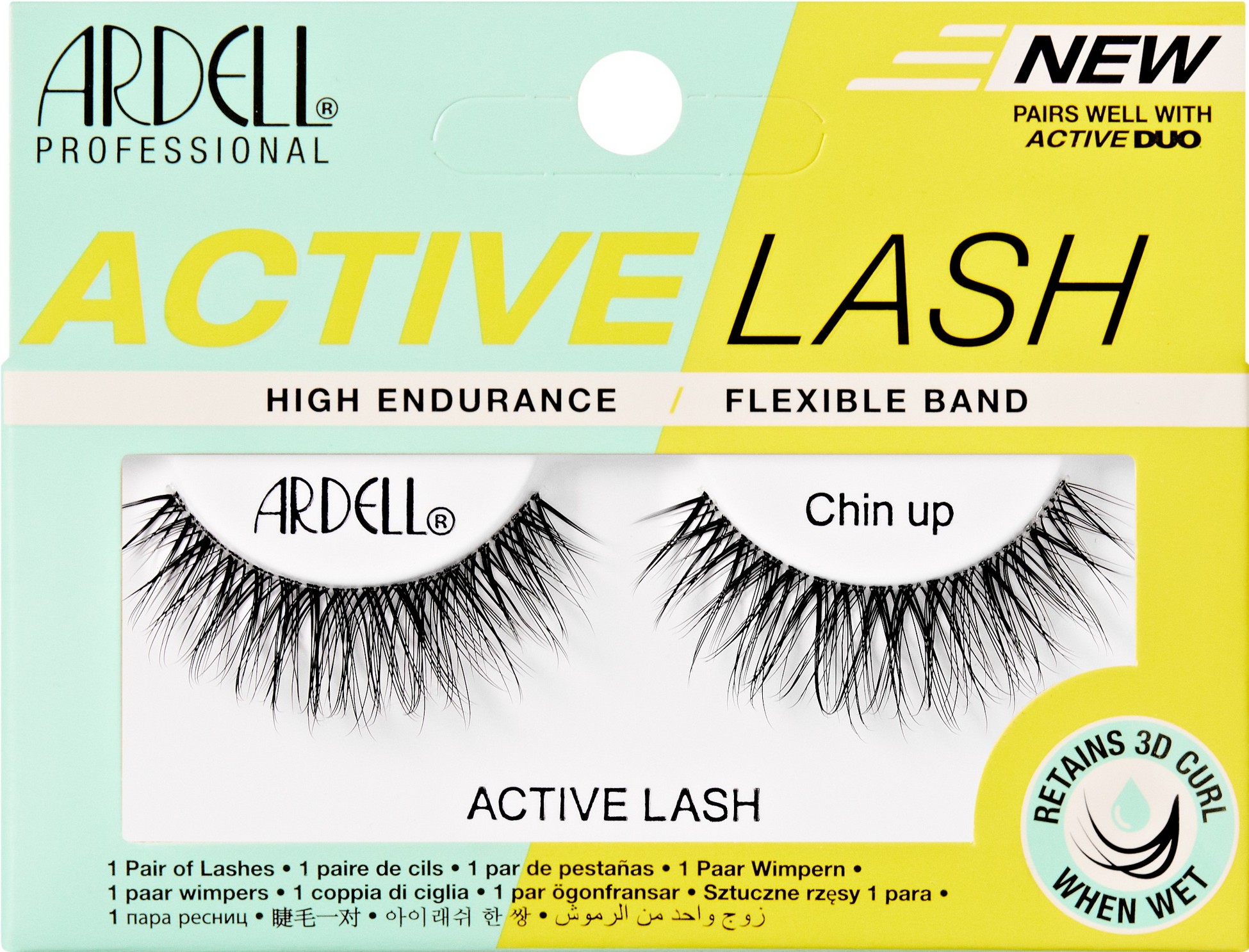 ARDELL Prírodné riasy Active Lashes - Chin Up