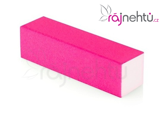 E-shop Pilník blok farebný - neón ružový