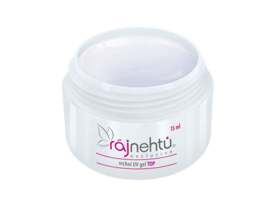 E-shop Raj nechtov UV gél TOP vrchný - 15 ml