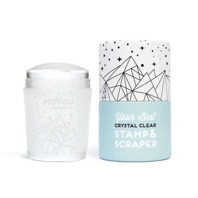 MoYou pečiatka na nechty XL - Crystal Clear