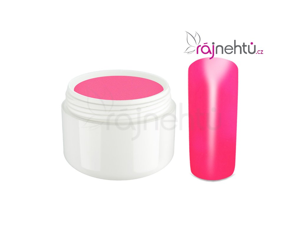 Raj nechtov Farebný UV gél NEON - Pink - Ružový 5ml