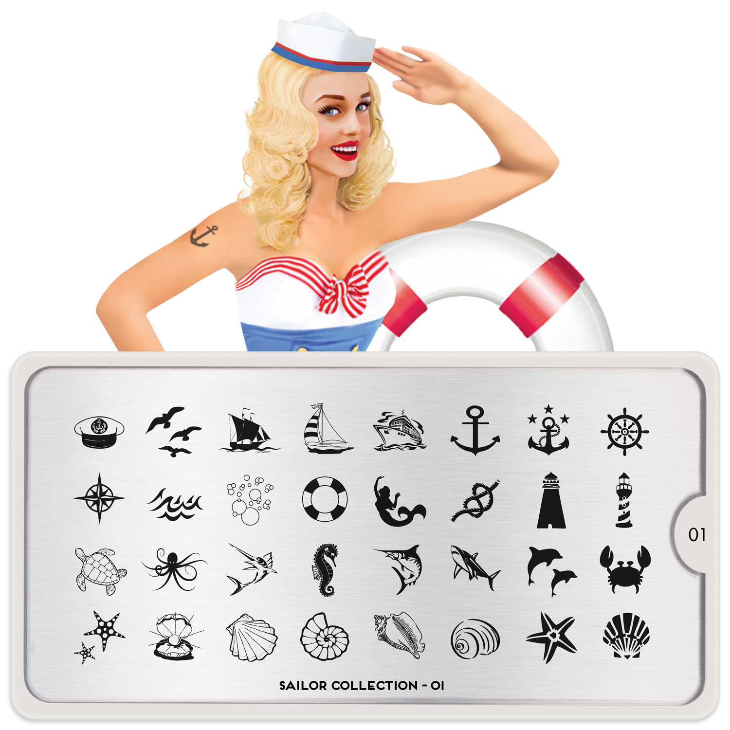 Image doštička MoYou Sailor 01