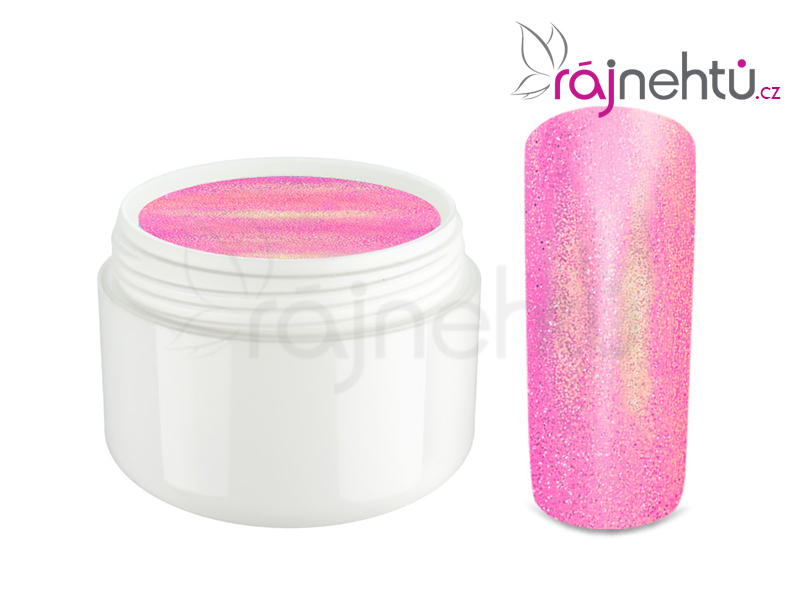 Raj nechtov Farebný UV gél MERMAID - Pink - Ružový 5ml