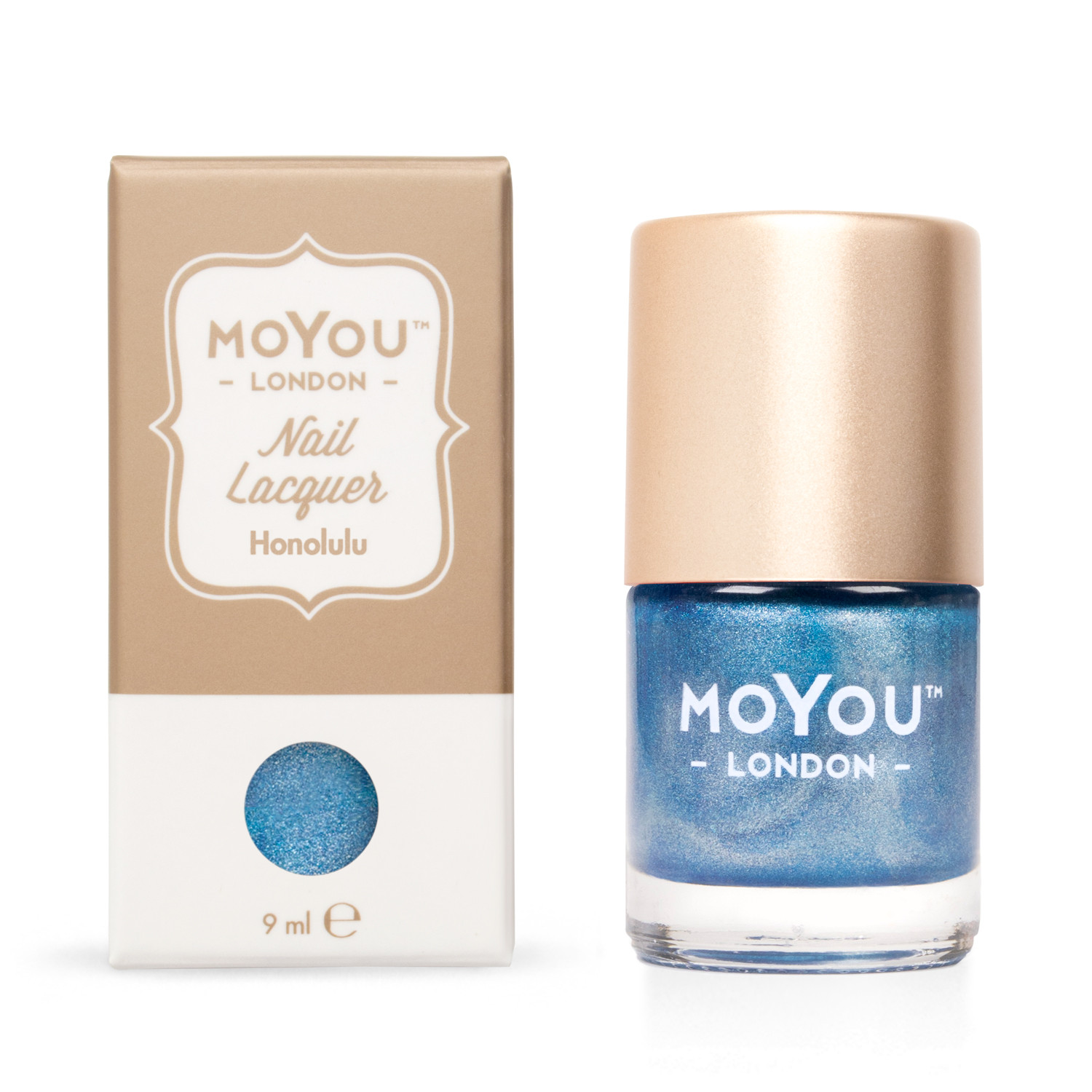 MoYou Pečiatkovací lak na nechty - Honolulu 9 ml