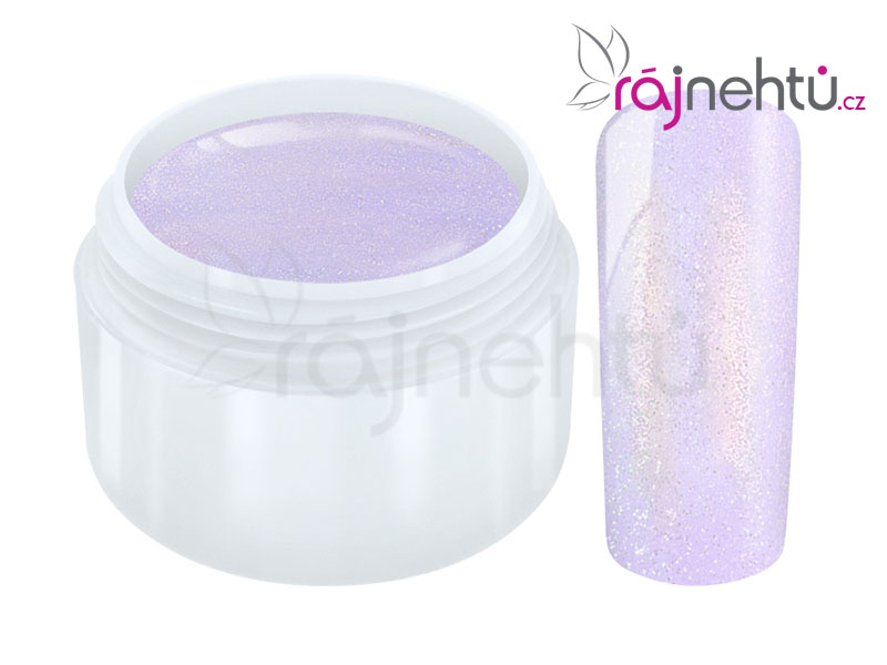 E-shop Ráj nehtů Raj nechtov Farebný UV gél MERMAID - Light Violet - Svetlo fialová 5ml