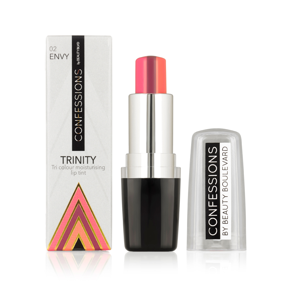 E-shop Beauty Boulevard Balzam na pery Trinity Tri Colour - Envy