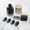 Razítkovací lak na nehty - Jet Black 9ml