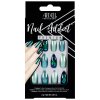 ARDELL Nechty Nail Addict - Green Glitter Chrome
