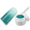 Raj nechtov - Farebný UV gél THERMO - turquoise/white metal - 5 ml