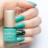 Pečiatkovací lak na nechty - Electric Teal 9 ml