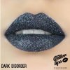 Glitter Lips, vodoodolné trblietky na pery - Dark Disorder 3,5ml