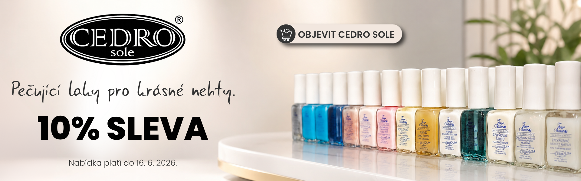 Sleva 10% na Cedro Sole