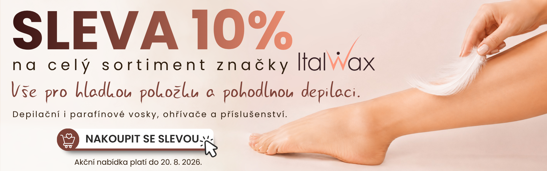 Sleva 10% na ItalWax
